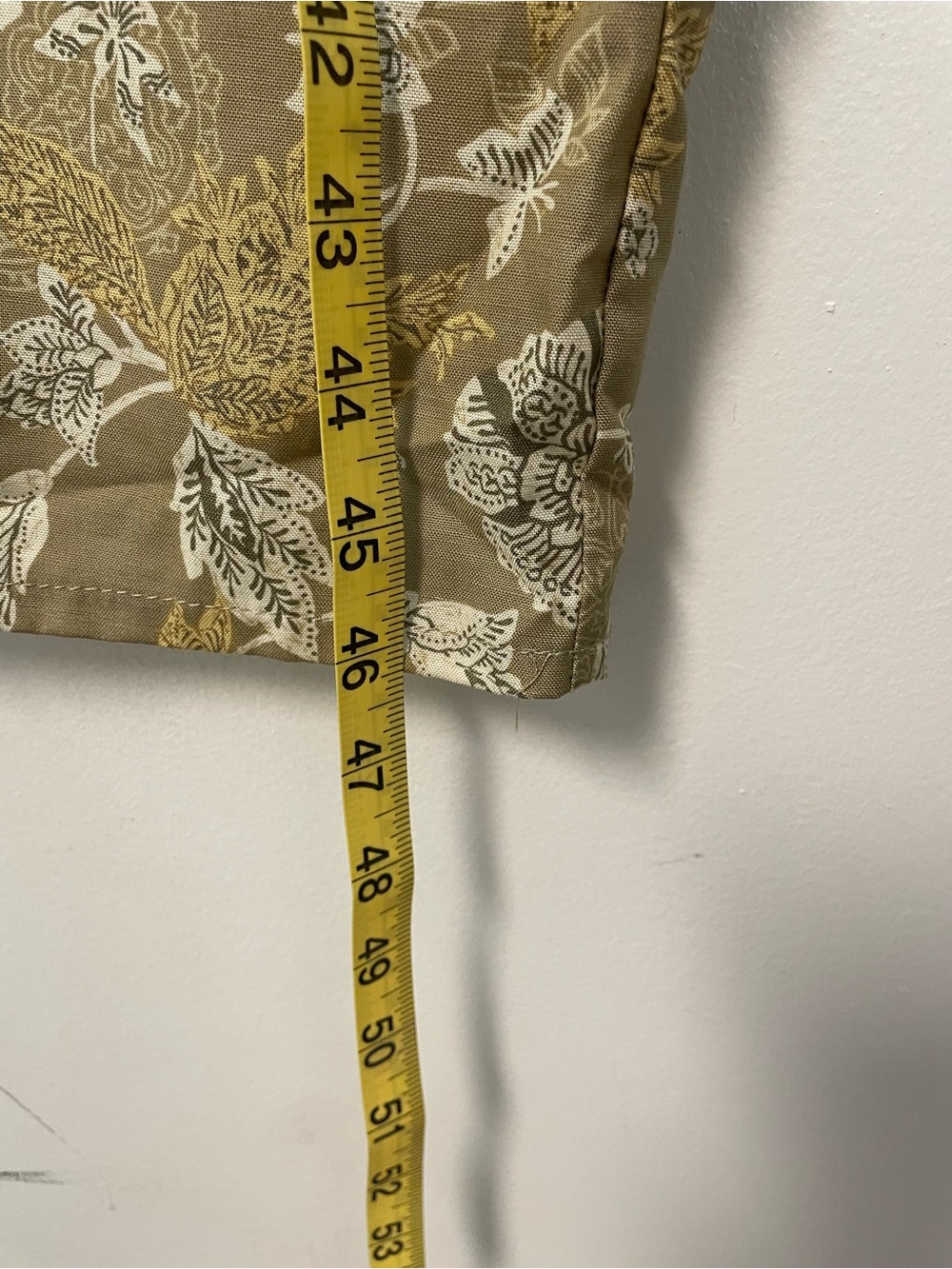 Button-Front Floral Maxi Dress in Mustard New without tags - Picture 6 of 7
